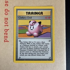 Clefairy Doll 70/102 – Base Set – Uncommon – LP – Vintage Pokémon Card - WOTC