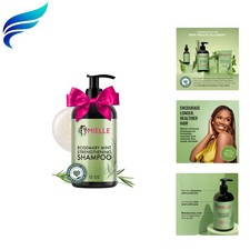 Rosemary Mint Hair Strengthening Biotin Shampoo - Moisturizing Hair Shampoo f...
