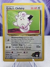 Erika's Clefairy 25/132 Rare Gym Heroes Pokemon Unlimited  on eBay