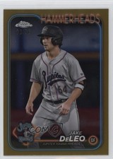 2024 Topps Pro Debut Chrome Gold Refractor 3/50 Jake Deleo #PDC-123 x2o