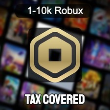 ROBLOX ROBUX |🔥 500 ROBUX - 50K ROBUX 🔥 | TAX COVERED | GAMEPASS METHOD✅