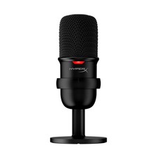 HyperX SoloCast USB Cardioid Freestanding Microphone Black Adjustable Stand