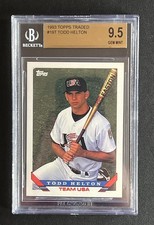 1993 Topps Traded 19T Todd Helton RC BGS 9.5 GEM MINT with Subgrades