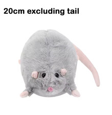 Mouse Plush Toy Cartoon Rat Stuffed Animal Soft Cuddle Doll 35cm Kids Gift