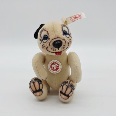 Steiff Archiv! Steiff 657405 Little Bonzo Prototyp aus 2011 14 cm Samt