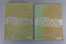 Manuale officina + aggiunta Suzuki GS 650 G Katana + GS 650 GT stand 07/1981