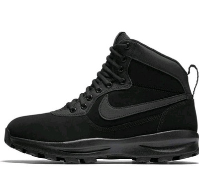 Nike Triple Black High Top Hiking Boot Manoadome  844358-003 Men's Size 7 Shoes