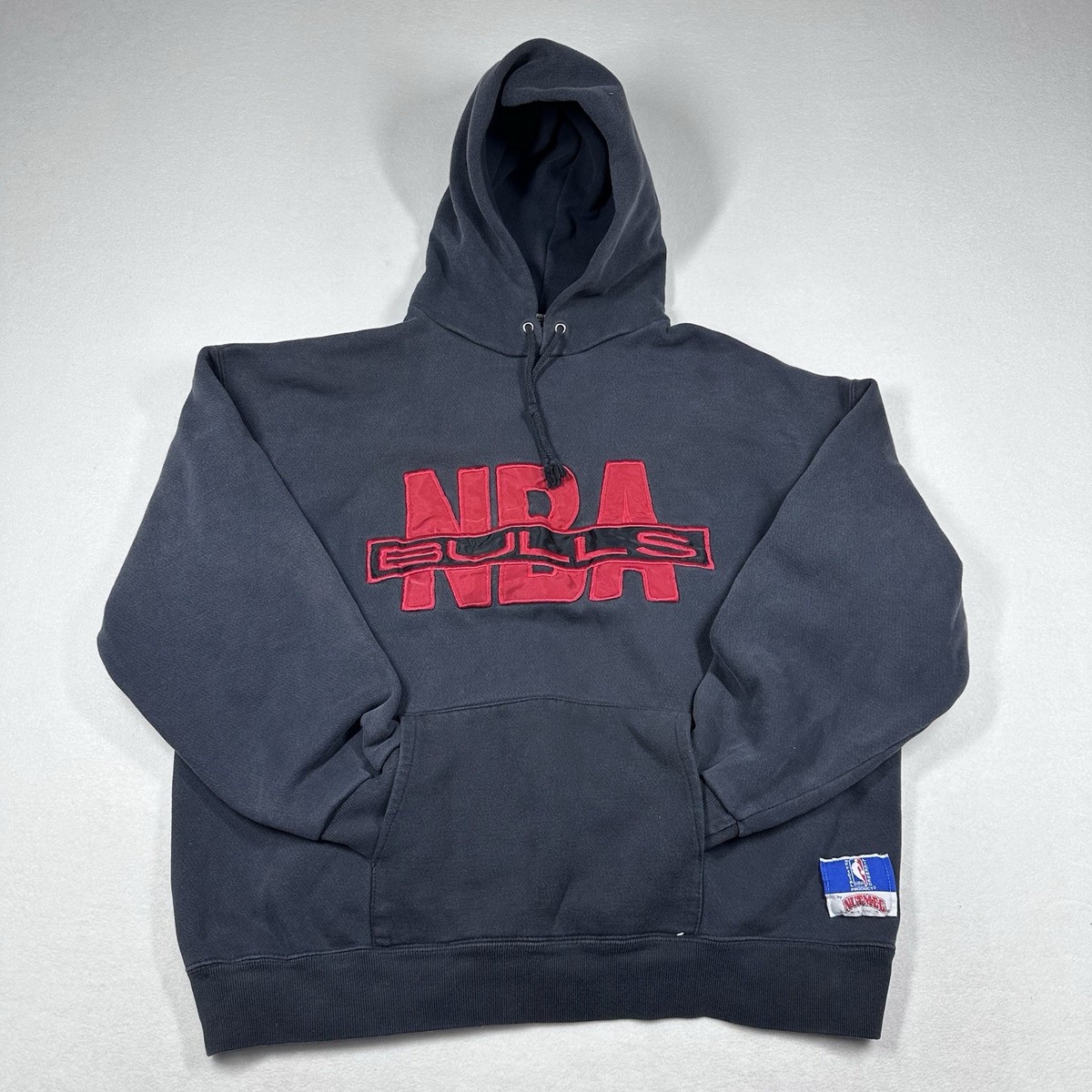 Vintage Chicago Bulls Nutmeg Sweatshirt Hoodie Size XL Nba 90s