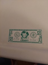 Lenny Kravitz 2 Billion United States Of Confusion Novelty Tour Collectible