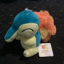 Pokemon Center Original 7" Poke Plush Doll Cyndaquil Typhlosion Evolution