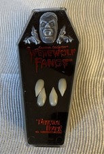Morris Costume Werewolf Fangs Custom Designer Dracula House Costume LG Vampire