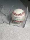 Tony LaRussa Autographed Official MLB Baseball w/inscription H/F 2014 - JSA COA