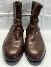 Knapp Mens Boots 8.5 EEE Brown Leather Made in USA