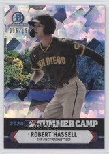 2021 Bowman Chrome 2020 Summer Camp Atomic Refractor Robert Hassell III 0au4