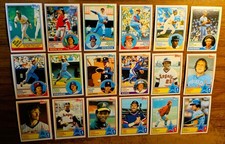 1983 TOPPS (LOT OF 190) HOFERS/RC RYAN HENDERSON JACKSON BRETT  MURRAY MCGEE RC