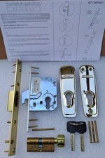 Ingersoll SC110 LONDON LINE HI SECURITY Mortice Hook lock & Mul T Lock Thumbturn