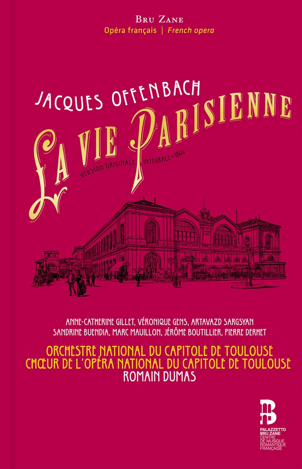 BZ1057 Orchestre National Du Capitole de Toulouse Offenbach: La Vie Parisienne