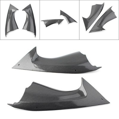 Carbon Fiber Front Fender Side Cover Fairing Panel für Yamaha YZF R6 2008-2016