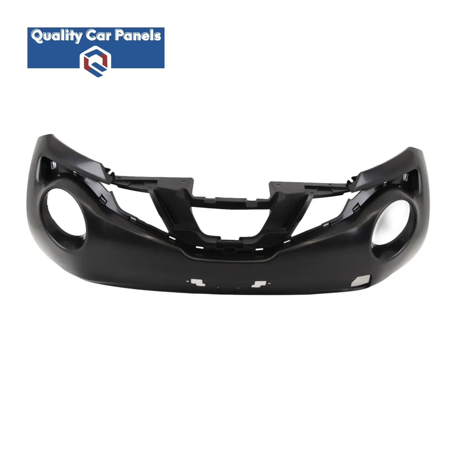 Front Bumper Upper Section Black Fits Nissan Juke 2014-2019 Insurance Approved