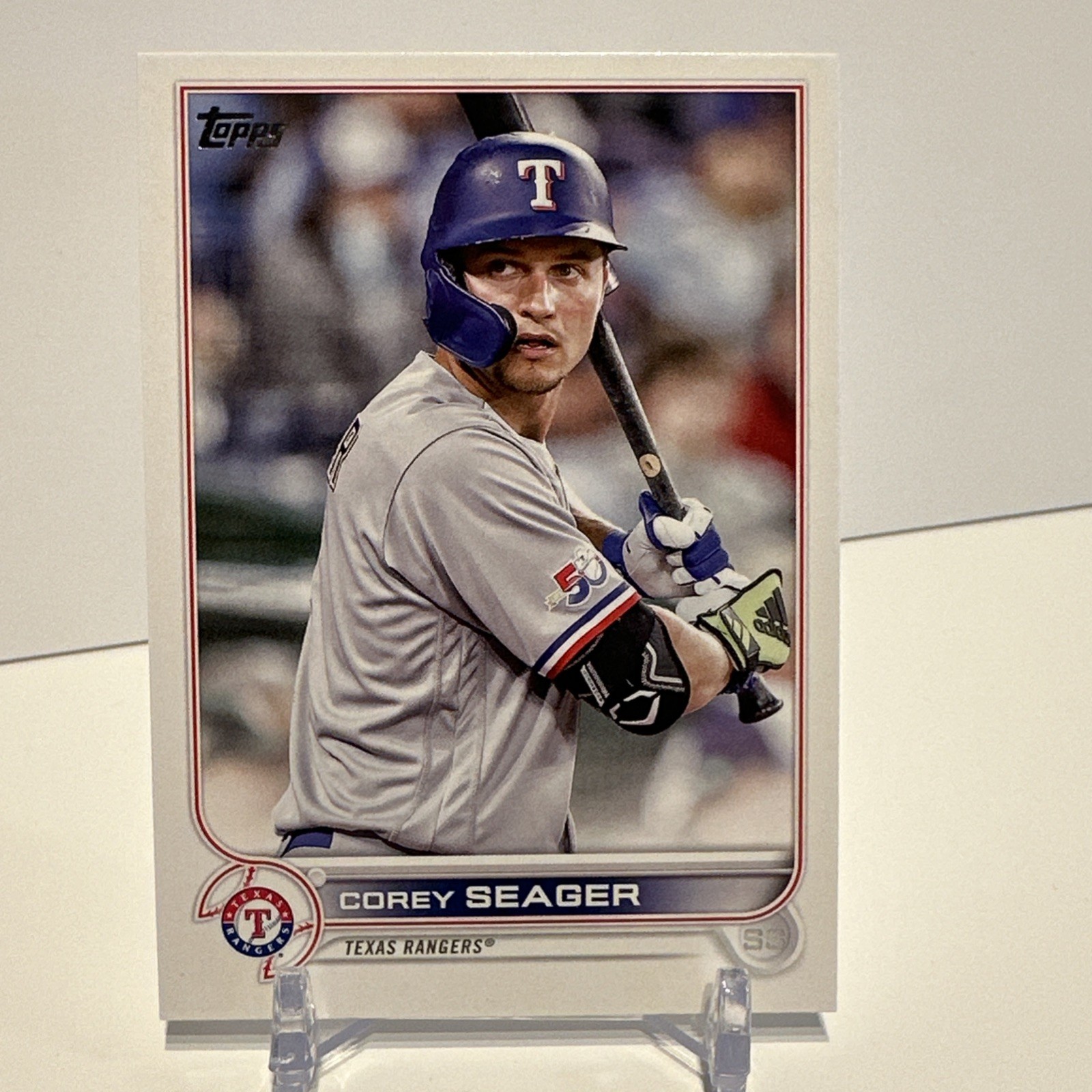 2022 Topps Update Series Corey Seager Image Variation Sp #US200 Texas Rangers