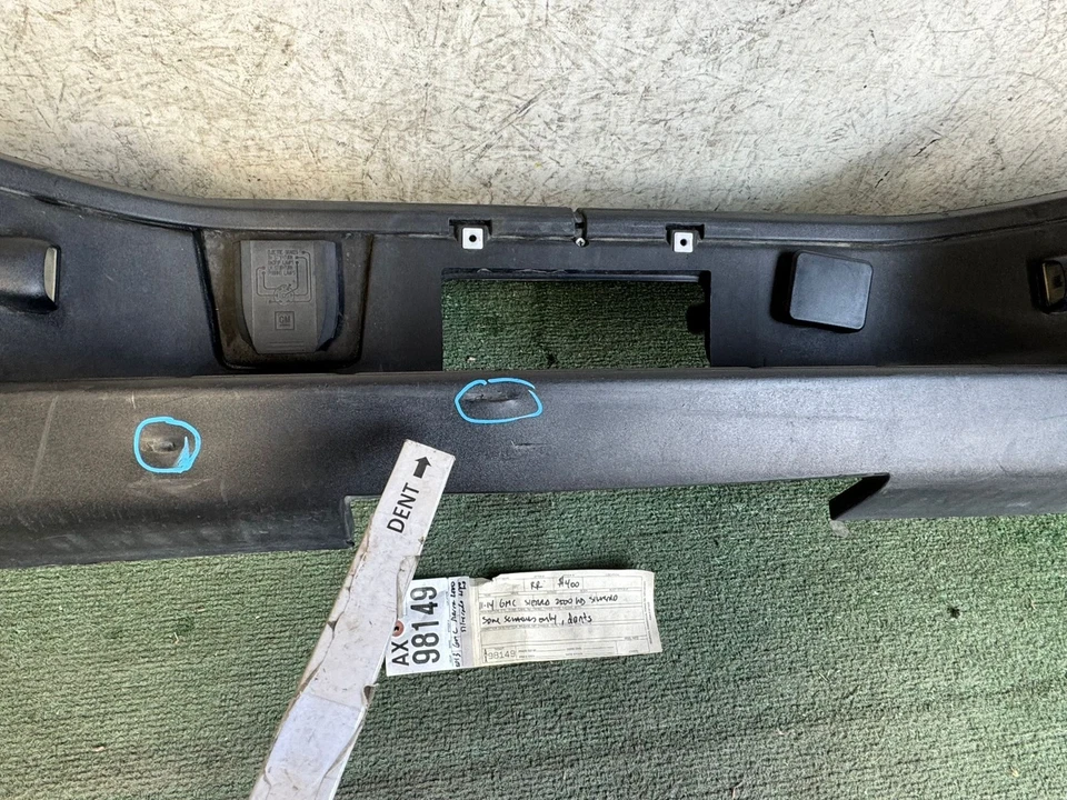 2011 2012 2013 2014 SILVERADO 2500 HD 3500 GMC SIERRA REAR BUMPER OEM AX98149 - Image 4 of 4