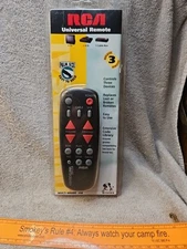 RCA Universal Remote RCU303, Replaces 3 Remotes, Multi-Brand Use, Palm Size