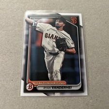 🟡2024 1st Bowman Prospects Ryan Vanderhei #BP-15 (RC) San Francisco Giants C