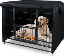 54 Inch Dog Crate Cover for Heavy Duty Dog Cages 900D Oxford Fabric Insulated