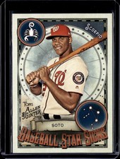 2019 Topps Allen & Ginter #BSS-47 Juan Soto Baseball Star Signs