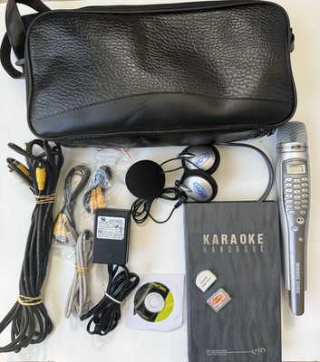 WOW! Magic Sing ED-8000 Mabuhay 2005 Edition Tagalog Karaoke Mic Cables Manual