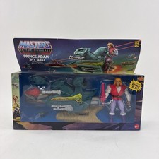 DAMAGED Mattel Masters of the Universe Origins Prince Adam's Sky Sled Retro