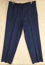 Vintage Bend Over Pants Womens 26W Brown Levi Strauss Wide Leg Made USA 38x31.5