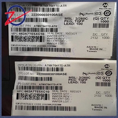 ATMXT641TD-ATR package TQFP100 electronic components IC chip    #iv