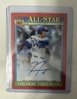 Topps 2026 Series 2 Freddie Freeman 1991 All-Star Auto /5 Dodgers #91ASR-FF