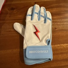 Bruce Bolt HAPP SERIES Short Cuff Series Batting Gloves Youth MD Premium Pro