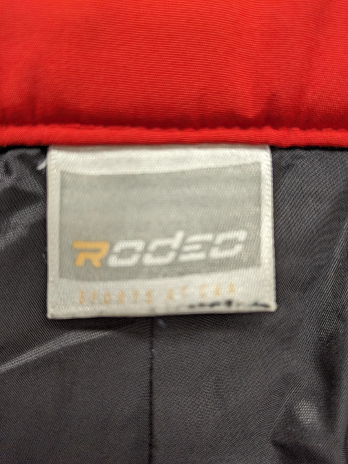 Rodeo Herren Skihose Snowboardhose Gr L 44/46 rot Winter wattiert 2242 image 9