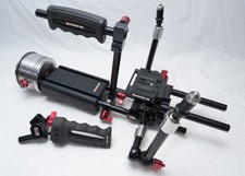ZAKUTO Fee-N-G DSLR ENG Camera Rig - Configurazione palmare professionale leggera - Made in US