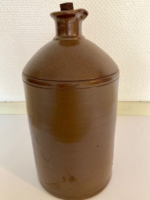 Tintenflasche mit Ausguss von Bourne Denby Pottery - H: 33cm D: 17cm