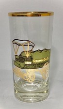 Standard Oil Company 1890 Wagon Vintage MCM Drinking Highball Glass
