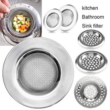 1PCS Kitchen Sink Filter Stainless Steel Mesh Sink Strainer Filter Bathroom Sink