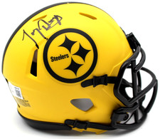 Tony Dungy Pittsburgh Steelers Signed Rave Mini Helmet w/Beckett COA BW61137