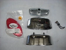 Mid-USA Cateye taillamp taillight Harley Softail Shovelhead FL NOS 02171