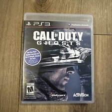 Call of Duty Ghosts PS3 PlayStation 3 - Case, Game, and Manual