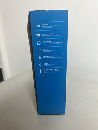 Linksys AC1900 Dual-Band Wi-Fi Cable Modem / Router - CG7500 - Picture 3 of 8