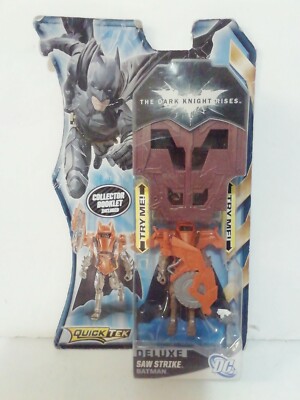 The Dark Night Rises Batman Deluxe Saw Strike Batman 3,75'' Actionfigur kartoniert