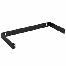 1 Unit Patch Panel Fixed Wall Bracket Mount 19" Cat5e and Cat6 - FREE SHIPPING