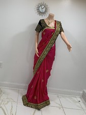 Bollywood Saree Party Wear Indian/Asian Pakistani Wedding Designer Sari