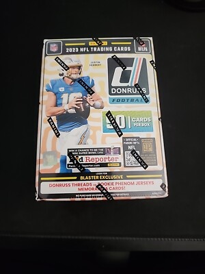2023 Panini Donruss Football Blaster Box Downtown-C.J. Stroud-Sam LaPorta Auto?