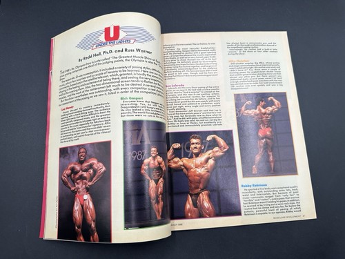 VTG Lot of 3 MUSCULAR DEVELOPMENT bodybuilding muscle magazines. 87 & 88 - Picture 23 of 23