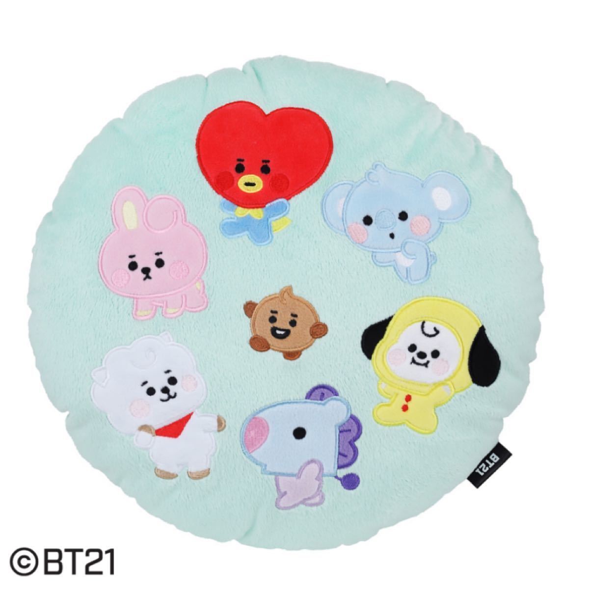 BT21 Round Cushion Molly Fantasy Online Store Limited All